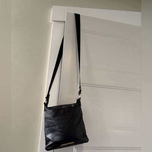 Steve Madden Embossed Black Messenger Bag - Picture 9 of 9